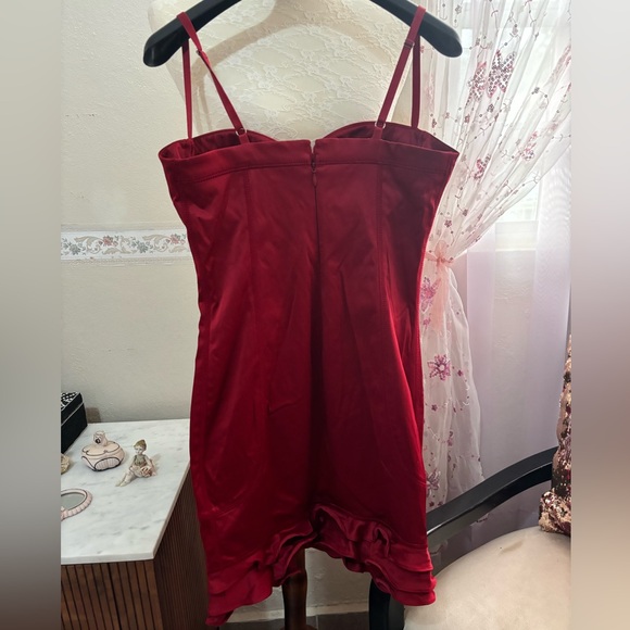 Guess by Marciano Mini red vintage dress - Picture 3 of 4